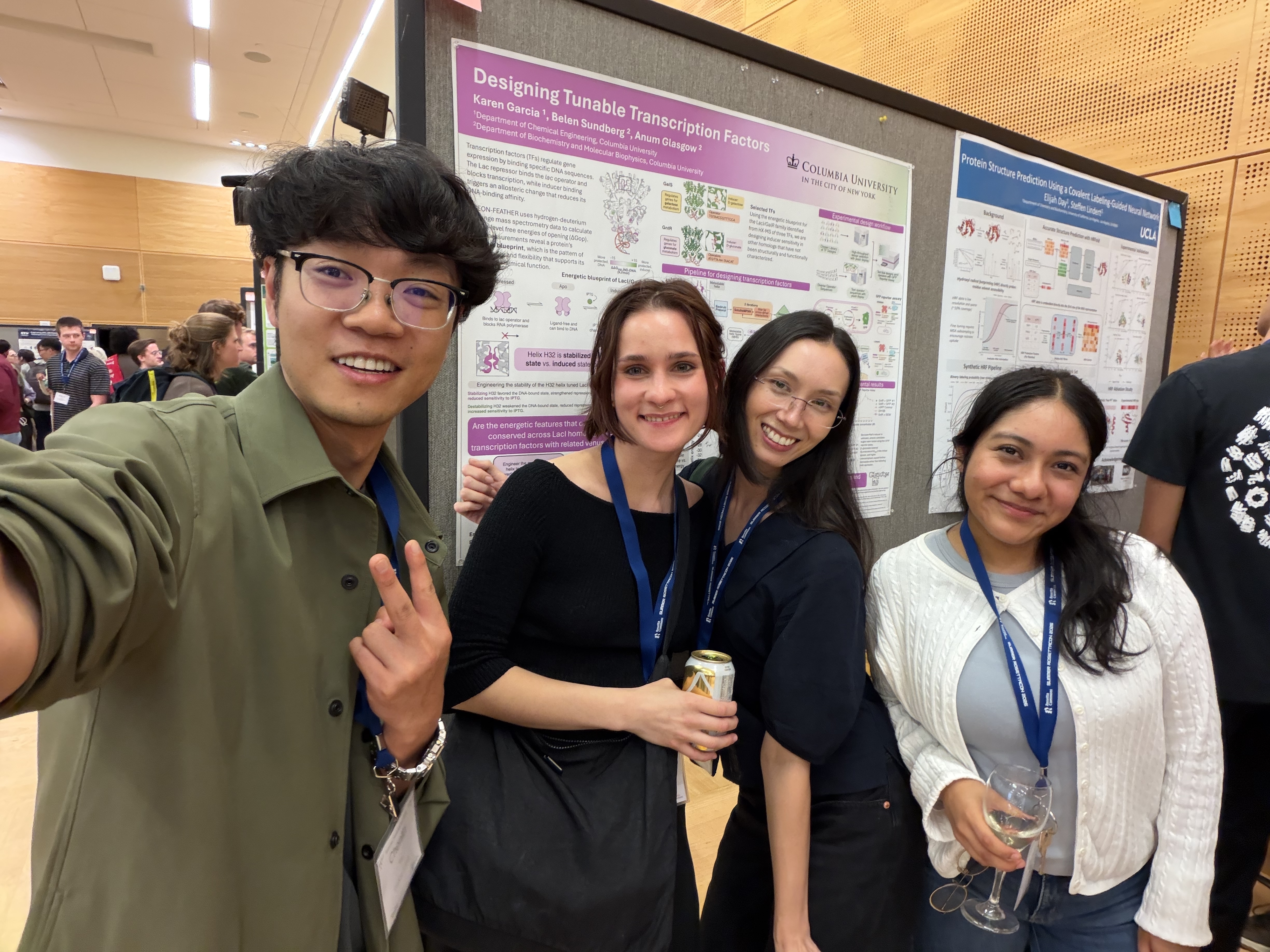 poster group selfie
